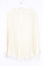 画像3: axes femme / 後ろレースニットドルマントップス M アイボリー O-26-10-26-072-AX-TO-IG-OS (3)