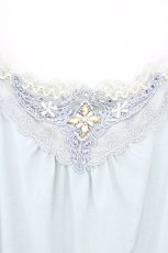 画像2: axes femme / ストーンレースキャミソール M ミント O-26-10-26-084-AX-TO-IG-OS (2)