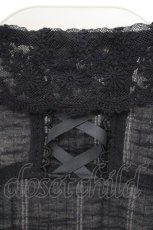 画像4: axes femme / 前結びボレロ M クロ O-26-10-26-085-AX-TO-IG-OS (4)