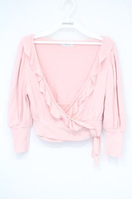 Preview of ミニカシュクールカーディガン  ピンク