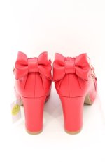 画像3: Lococo×byあしながおじさん / My Ribbon Shoes 24.0cm アカ O-26-10-27-1004-LO-SH-OW-OS (3)