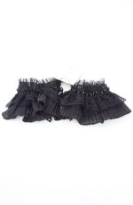 画像3: ATELIER PIERROT / holy veil cuffs　カフス/お袖留め  ブラック O-26-10-27-1024-EL-ZA-OW-OS (3)