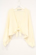 画像1: Maison de FLEUR Petite Robe canone / バックハグするボレロガーデ  アイボリー O-26-10-27-056-LO-TO-IG-OS (1)