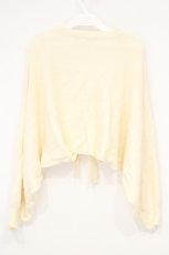 画像4: Maison de FLEUR Petite Robe canone / バックハグするボレロガーデ  アイボリー O-26-10-27-056-LO-TO-IG-OS (4)