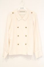 画像1: Maison de FLEUR Petite Robe canone / 屈しないナポレオンブラウス  アイボリー O-26-10-27-060-LO-BL-IG-OS (1)