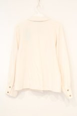 画像4: Maison de FLEUR Petite Robe canone / 屈しないナポレオンブラウス  アイボリー O-26-10-27-060-LO-BL-IG-OS (4)