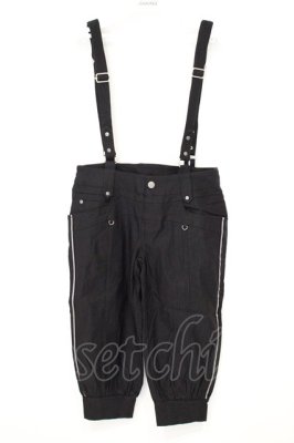 Preview of サスペンダー付きパンツ  ブラック