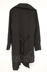 画像4: Ozz Croce / フロッキープリントジップジャケット  ブラック O-26-10-27-070-OO-JA-IG-OS (4)