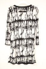画像3: Ozz Croce / ムラ染めカットソー  ブラック×ホワイト O-26-10-27-074-OO-TO-IG-OS (3)