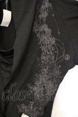 画像3: Ozz Croce / プリントドレープトップス  ブラック O-26-10-27-083-OO-TO-IG-OS (3)
