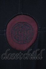画像5: Ozz oneste / 取り外しジャガード襟着物カーディガン  ブラック O-26-10-27-096-OO-JA-IG-OS (5)