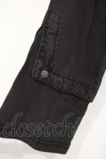 画像3: Ozz Croce / 刺繍襟&スナップボタンシャツワンピース  グレー O-26-10-27-097-OO-OP-IG-OS (3)