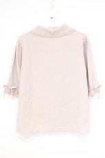 画像3: Rojita / 襟レース半袖ブラウス  ピンク O-26-10-27-015-LO-BL-IG-OS (3)