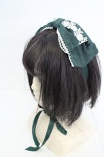 画像1: axes femme kawaii / レディローズヘッドドレス  グリーン O-26-10-28-048-AX-AC-OW-OS (1)