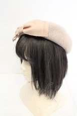 画像1: m petit by misako / AMリボンサーモベレー 57.5cm ベージュ O-26-10-28-007-LO-AC-OW-OS (1)