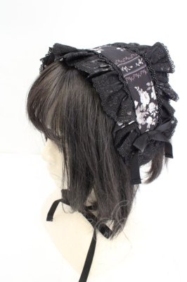 Preview of CLK*ヘッドドレス　ヴィンテージローズ グラン　ヘッドドレス  クロ