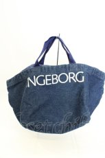 画像1: INGEBORG / デニム船型バッグ  インディゴ O-26-10-28-023-LO-BG-OW-OS (1)