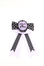 画像1: Angelic Pretty / Cinema Dollワッペンブローチ  ラベンダー O-26-10-28-026-AP-AC-OW-OS (1)