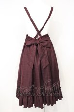 画像4: Amavel / Classical Doll サスペンダーミドルスカート  ワイン O-26-10-29-045-CA-SK-IG-OS (4)