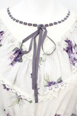 画像2: Melody BasKet / Violet laceヨーク切替ワンピース  アイボリー O-26-10-29-050-LO-OP-IG-OS (2)