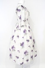 画像4: Melody BasKet / Violet laceヨーク切替ワンピース  アイボリー O-26-10-29-050-LO-OP-IG-OS (4)