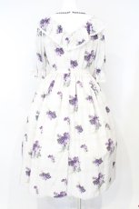 画像5: Melody BasKet / Violet laceヨーク切替ワンピース  アイボリー O-26-10-29-050-LO-OP-IG-OS (5)