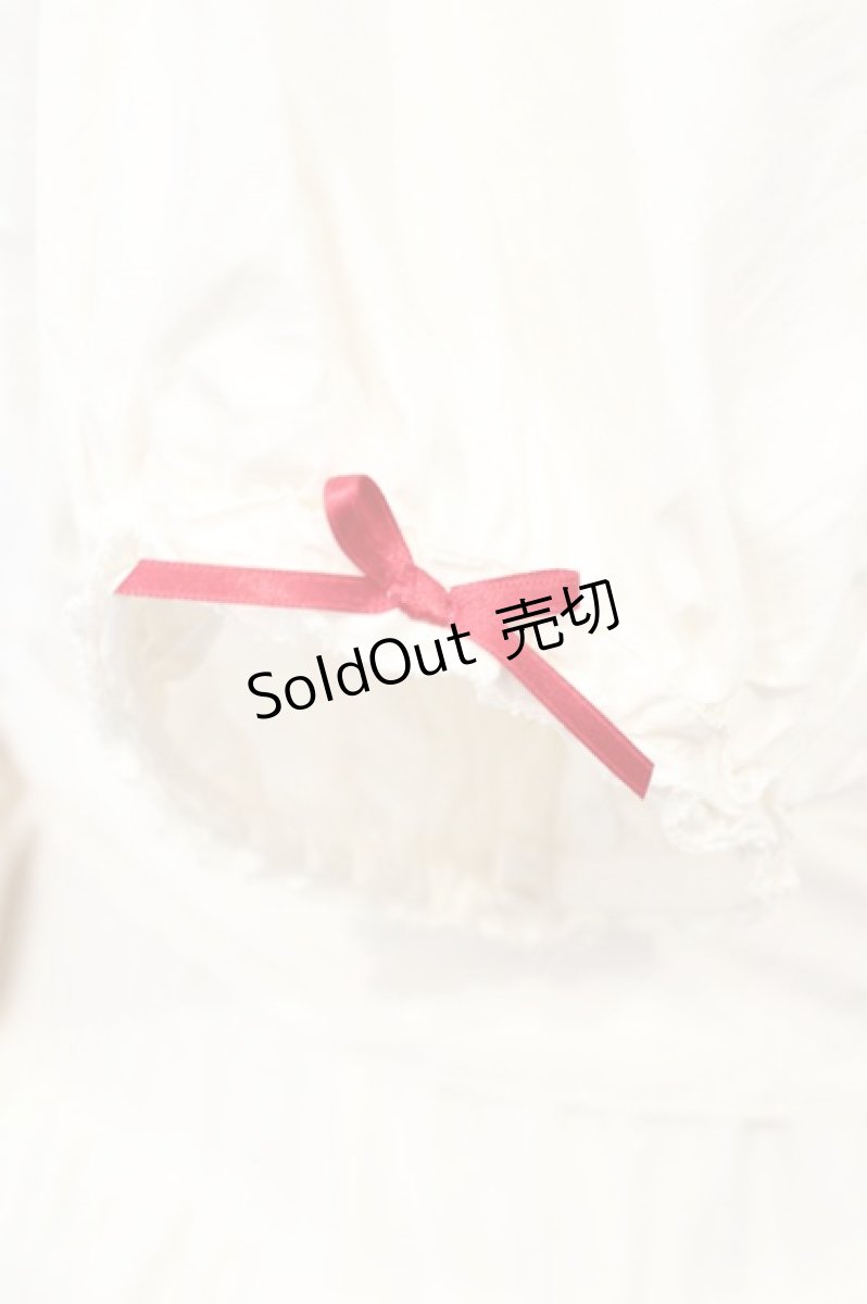画像5: PINK HOUSE / フルーツ刺繍フリルワンピース  オフシロ×アカ O-26-10-29-054-LO-OP-IG-OS (5)