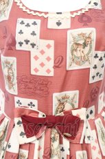 画像2: Leur Getter / Bambi Trumpノースリーブワンピース  アカ O-26-10-29-057-LU-OP-IG-OS (2)
