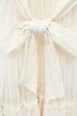 画像3: axes femme kawaii / ドットチュールエプロン M アイボリー O-26-10-29-062-AX-OP-IG-OS (3)