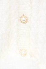 画像4: Amavel / ハートケーブル編みニットポンチョ  オフシロ O-26-10-29-009-CA-CO-IG-OS (4)