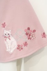 画像3: Amavel / 鈴猫みくじの縁結ケープ付ブラウス  シロ×ピンク O-26-10-29-020-CA-BL-IG-OS (3)