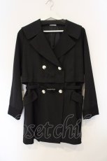 画像1: axes femme POETIQUE / ２ＷＡＹセーラー襟長袖ジャケット M クロ O-26-10-30-005-AX-JA-IG-OS (1)