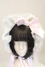 画像3: BABY,THE STARS SHINE BRIGHT / Innocent Opal Bouquet Princess ボンネット  シロ O-26-10-30-050-BA-OP-IG-OS (3)