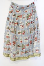 画像1: Jane Marple / Cherry labels タックスカート M サックス O-26-10-30-017-JM-SK-IG-OS (1)