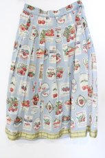 画像3: Jane Marple / Cherry labels タックスカート M サックス O-26-10-30-017-JM-SK-IG-OS (3)