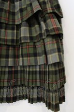 画像2: Jane Marple / Tartan check dirndl skirt M グリーン O-26-10-30-018-JM-SK-IG-OS (2)