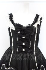 画像2: Angelic Pretty / Powder Heartジャンパースカート  クロ×シロ O-26-10-30-022-AP-OP-OW-OS (2)