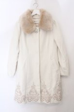 画像1: axes femme / 2WAYノーカラーコート  オフシロ９ O-26-10-30-003-AX-CO-IG-OS (1)
