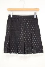 画像1: Candy Stripper / TINY DOT JERSEY SKIRT　スカート F ブラック O-26-10-31-043-PU-SK-OW-OS (1)
