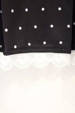 画像2: Candy Stripper / TINY DOT JERSEY SKIRT　スカート F ブラック O-26-10-31-043-PU-SK-OW-OS (2)