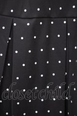 画像4: Candy Stripper / TINY DOT JERSEY SKIRT　スカート F ブラック O-26-10-31-043-PU-SK-OW-OS (4)