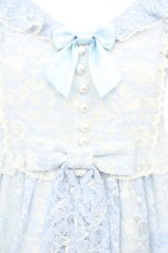 画像2: Angelic Pretty / Sweet Dollyジャンパースカート  サックス O-26-10-31-051-AP-OP-OW-OS (2)