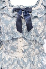 画像2: axes femme kawaii / クラシックローズワンピース  ブルー O-26-10-31-059-AX-OP-IG-OS (2)
