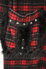 画像3: ALGONQUINS / チェックダッフルコート F レッド O-26-10-31-073-AL-CO-OW-OS (3)