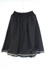 画像3: axes femme POETIQUE / レースアッププリーツ切替スカート M クロ O-26-10-31-085-AX-SK-IG-OS (3)