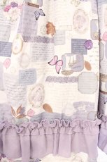 画像2: axes femme POETIQUE / コラージュプリントフリルスカート M ラベンダー O-26-10-31-096-AX-SK-IG-OS (2)
