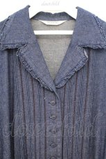 画像2: INGEBORG / ピンタック使いデニムワンピース  インディゴ O-26-10-31-018-LO-OP-OW-OS (2)