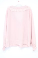 画像3: Secret Honey / レースフリルシアーカーディガン  ピンク O-26-10-31-023-CA-TO-IG-OS (3)
