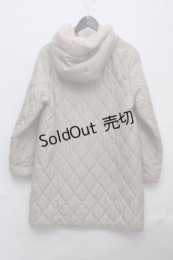 画像2: PINK HOUSE / COAT フード付き中綿コート  ベージュ S-23-11-13-050-LO-CO-AS-ZT-C011