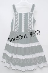 BABY,THE STARS SHINE BRIGHT /      ミルフィーユジャンパースカート  グリーン S-23-11-25-086-BA-OP-AS-ZS